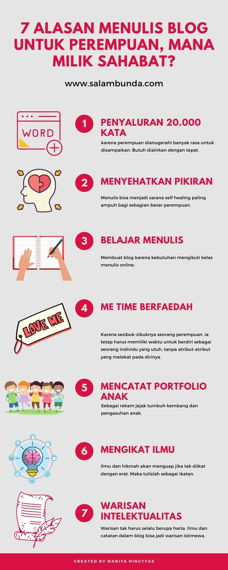 alasan ngeblog bagi perempuan